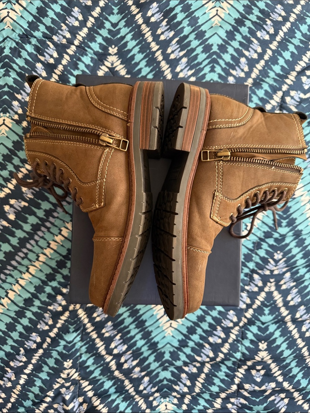 Dockers Men's Tan/Brown Lace-Up Chukka Boots